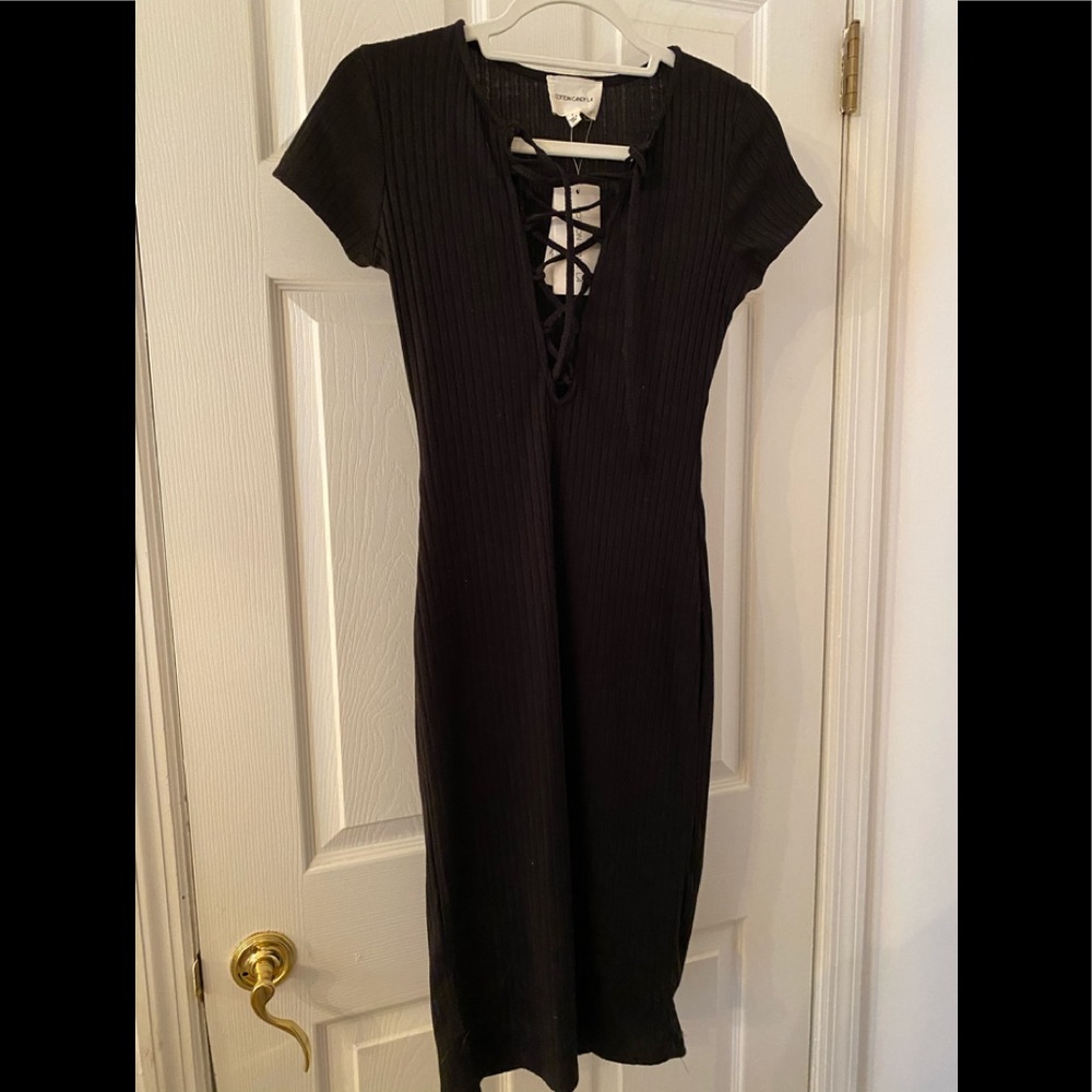Black Midi Dress